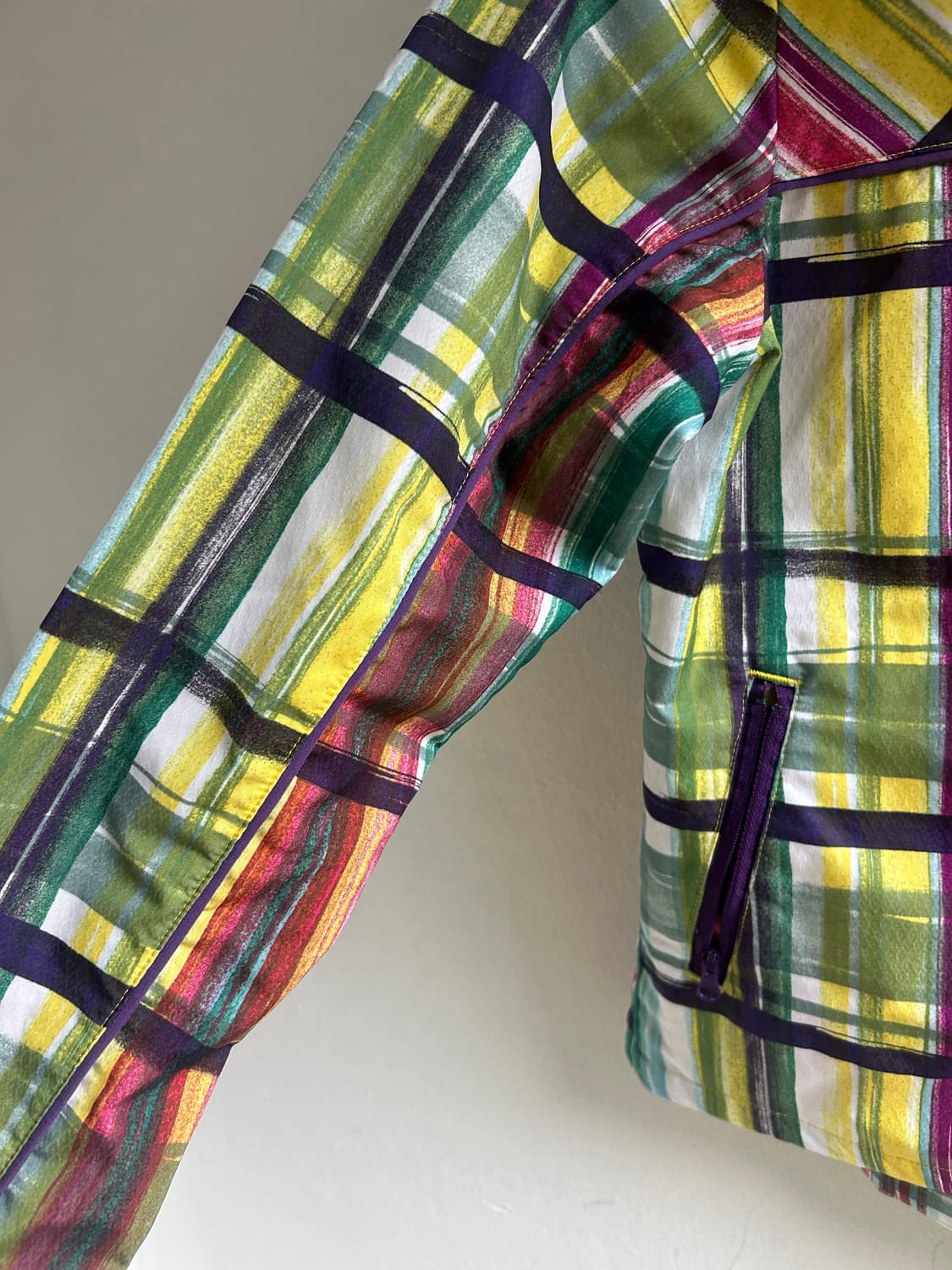 체크 바람막이  상품이미지5