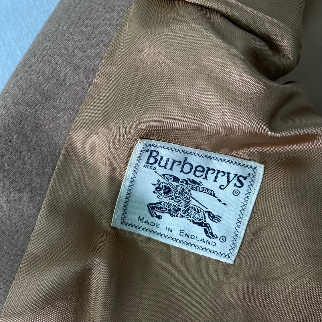 100 버버리 90s 울 블레이저 자켓 상품이미지7