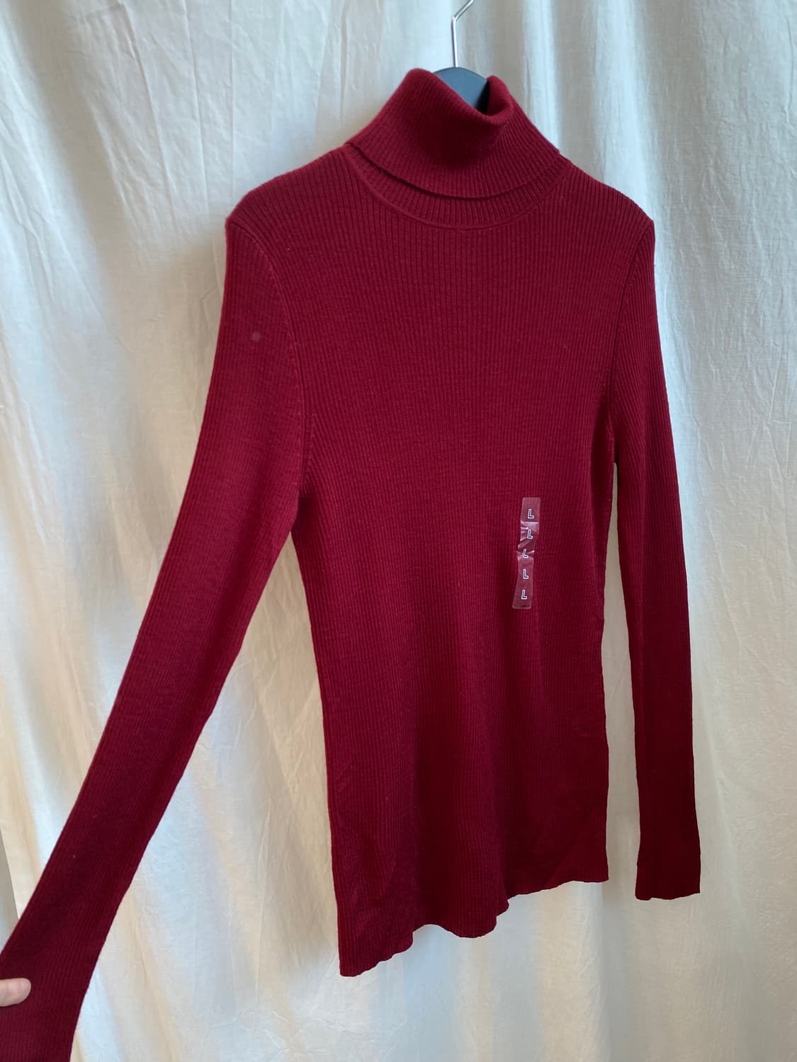 UNIQLO 울100% 터틀넥니트(L/새상품) 상품이미지5