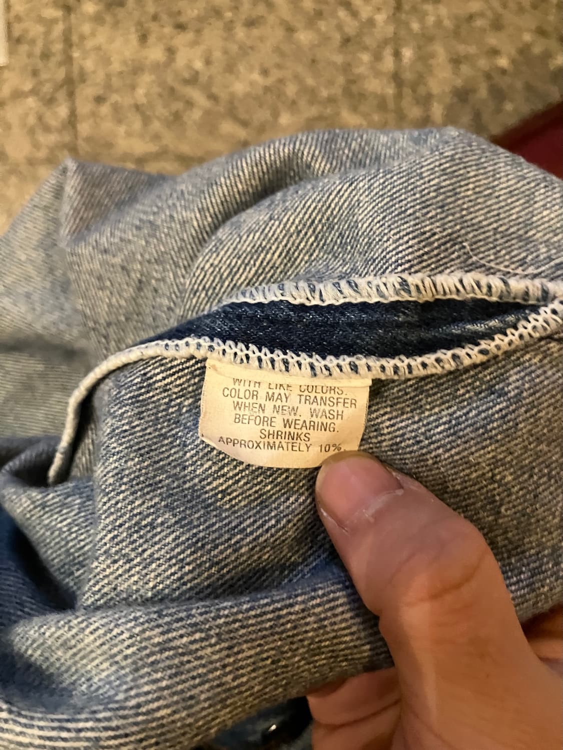 80s USA 빈티지 리바이스 501 0000 데님 팬츠 상품이미지6