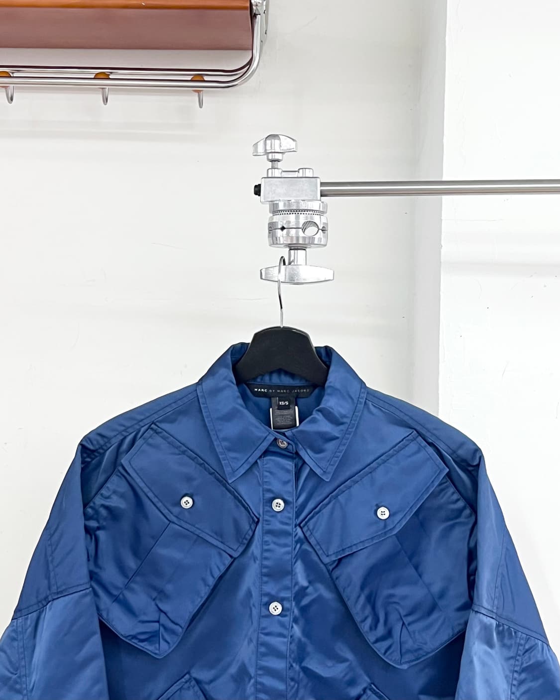 마크 제이콥스 블루 나일론 셔츠 자켓 상품이미지2