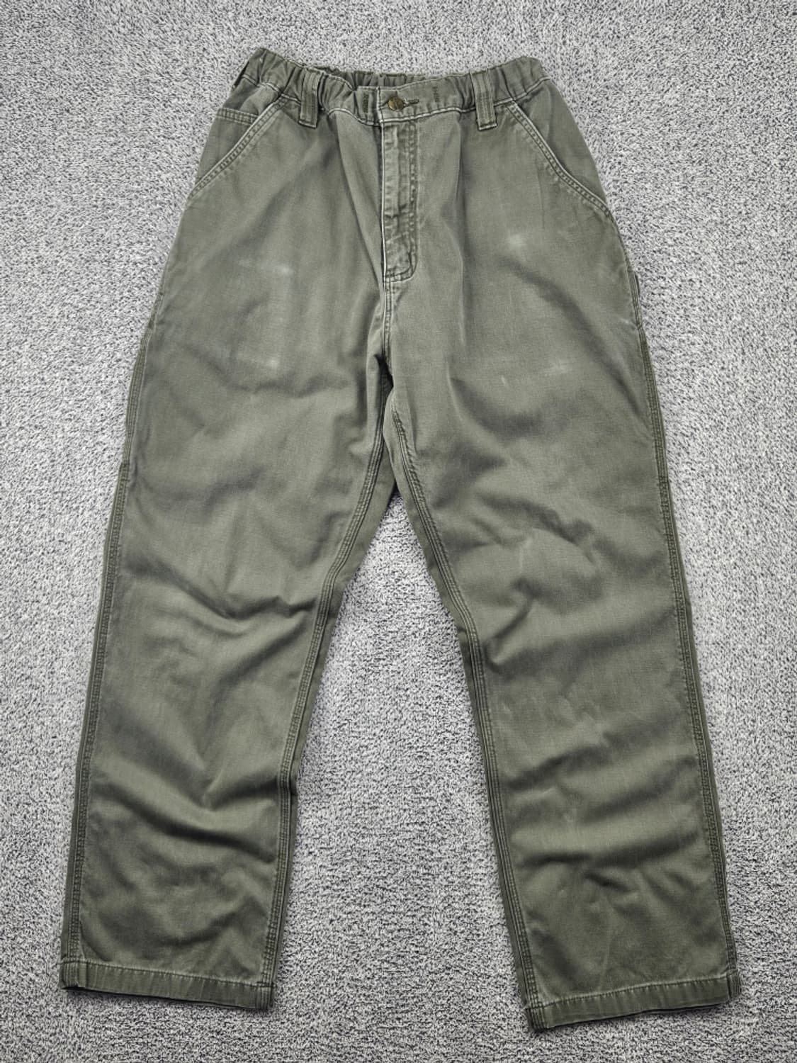 칼하트 코튼 카펜터 싱글니 워크 팬츠 밴딩커스텀 (38X30)/11742 상품이미지3