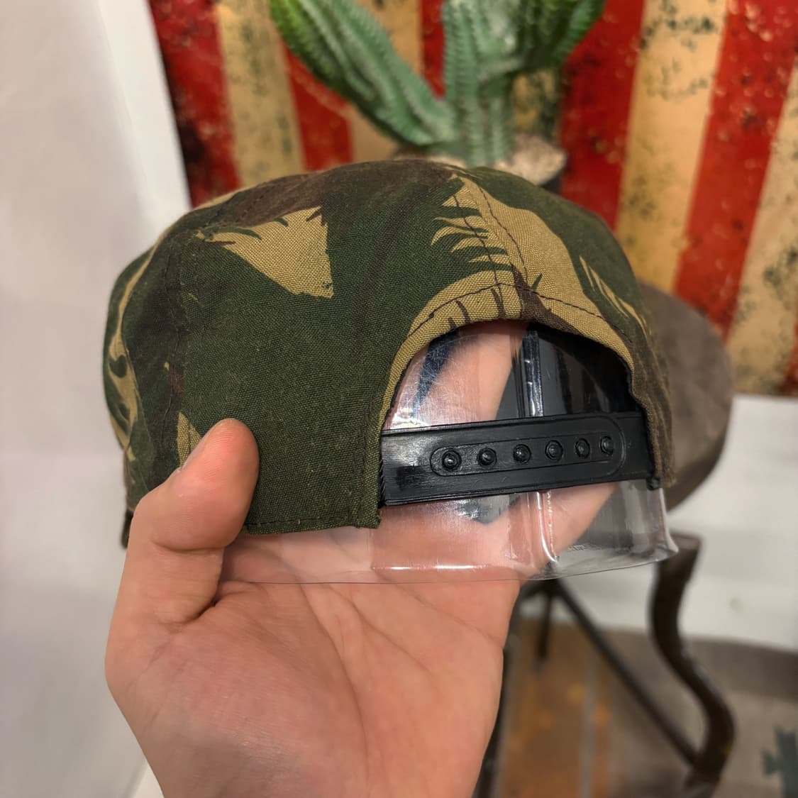 90s 란탐보르 인디아 타이거 사파리 로케이션 캡 N257 상품이미지4