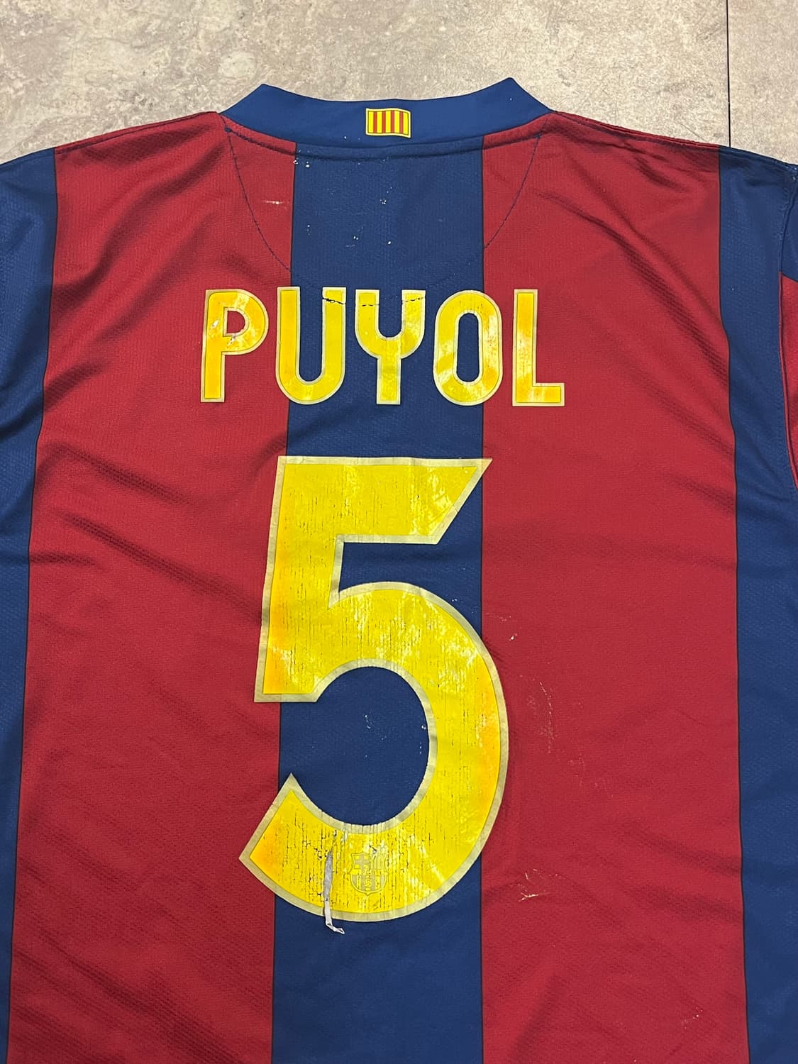 FC 바르셀로나 홈 푸욜 유니폼 레드 105 #csz2051 상품이미지7