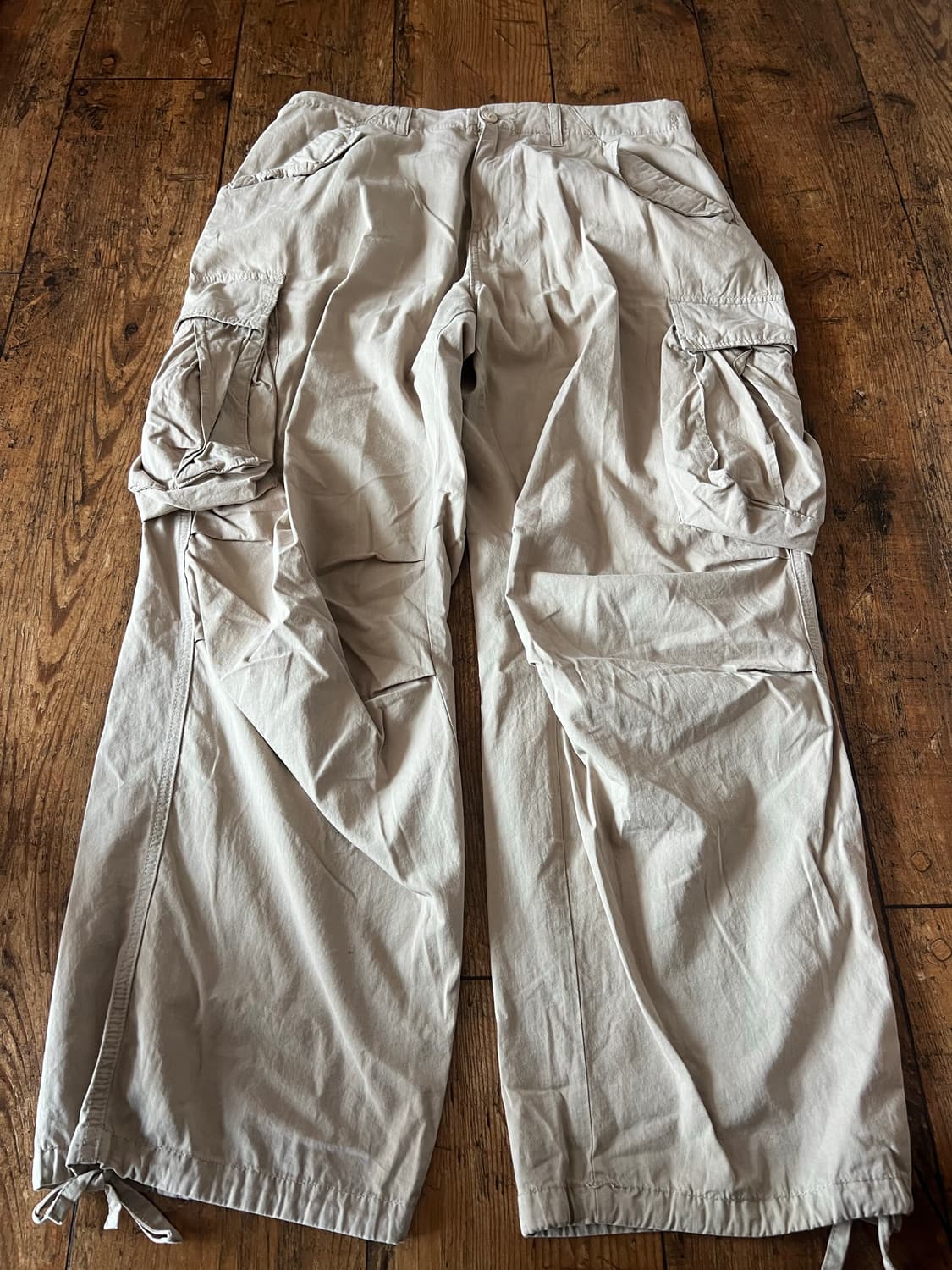 빅유니온 카고바지 카고팬츠 베이지 L 상품이미지1