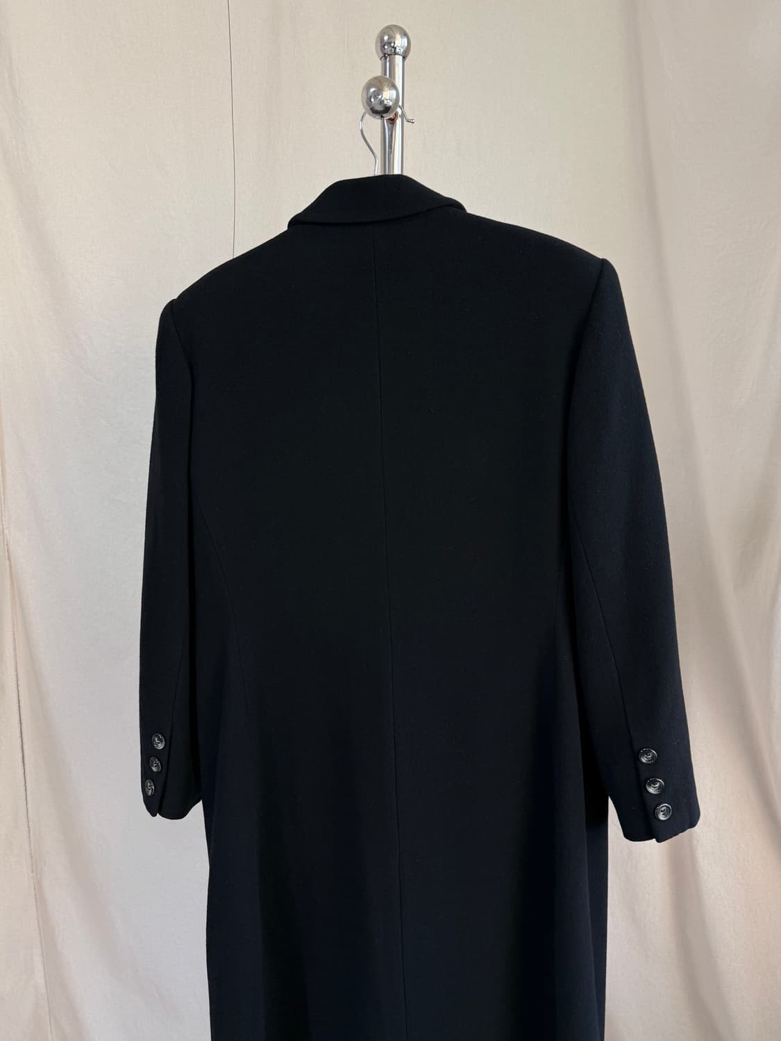 WEBEL 이탈리아 캐시미어 혼방 더블 롱 코트 상품이미지6