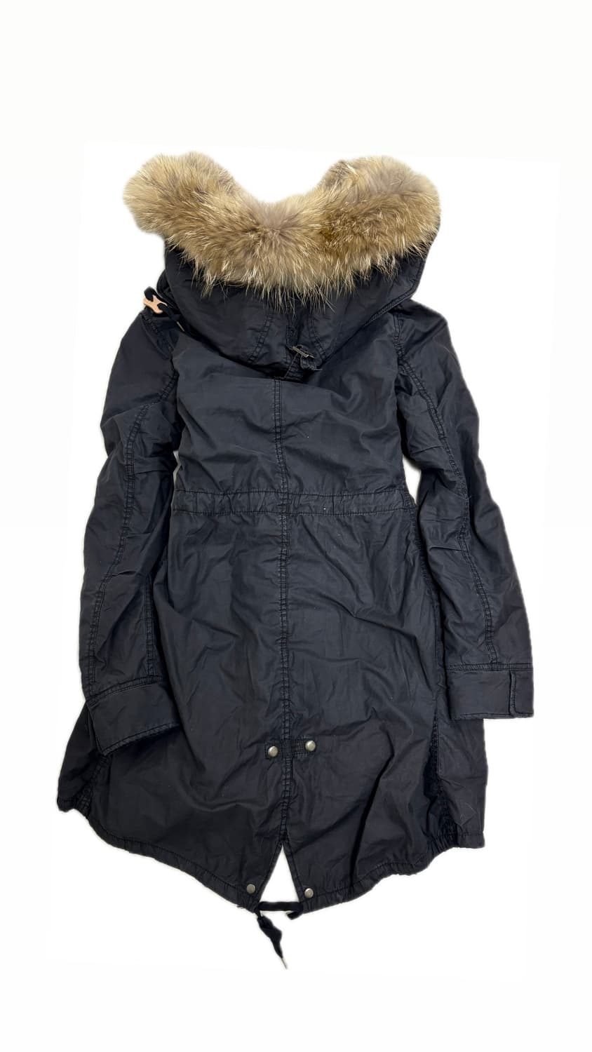 [G.O.A] 2000s Archive Racoon Fur Black P 상품이미지8