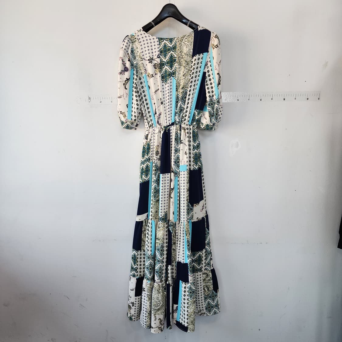 보라카이 브이넥 롱 원피스 상품이미지5