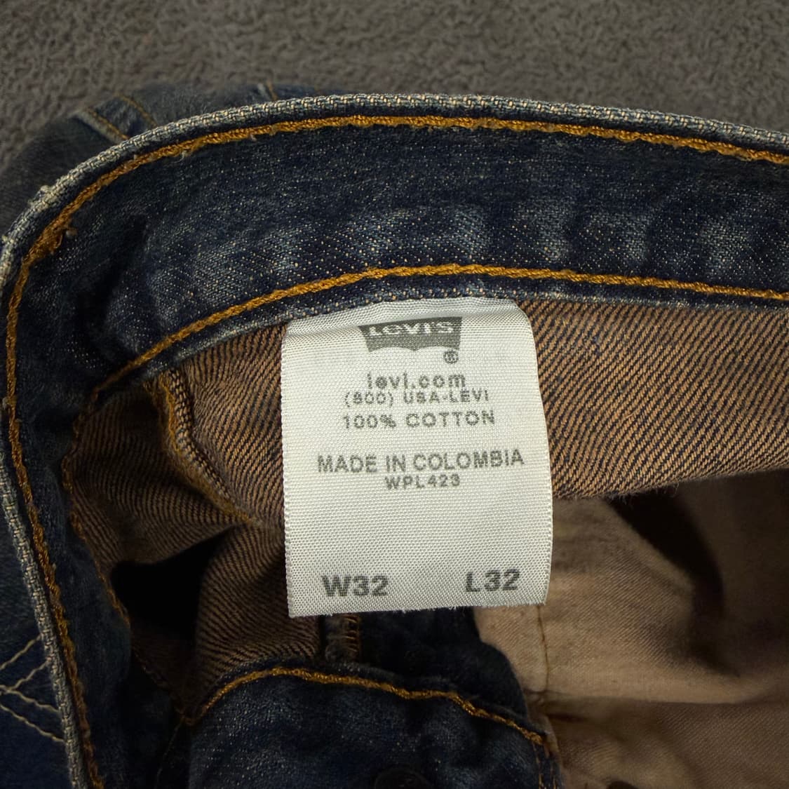 [ 정품/32 ] 리바이스 501 데님 청바지 상품이미지6