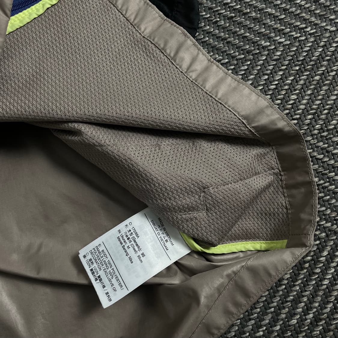 나이키 신형 트레일 핑거홀 러닝 바람막이y 3878 상품이미지7