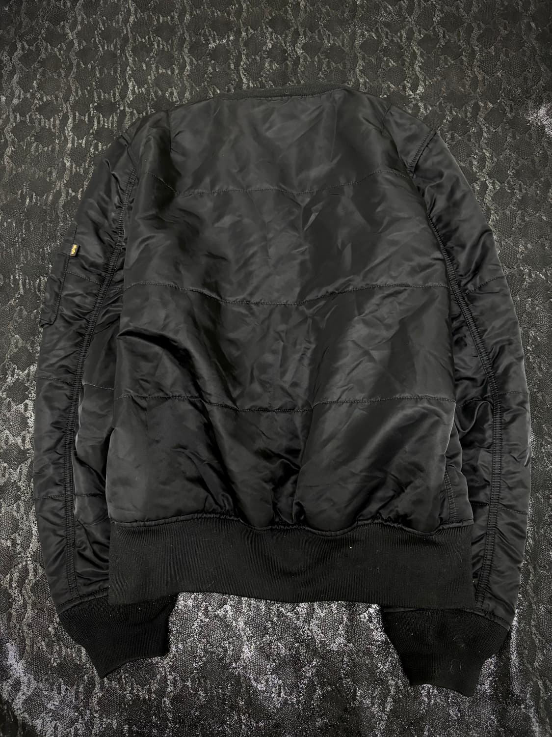 “ALPHA INDUSTRIES” MA-1 Flight BlackJK 상품이미지5