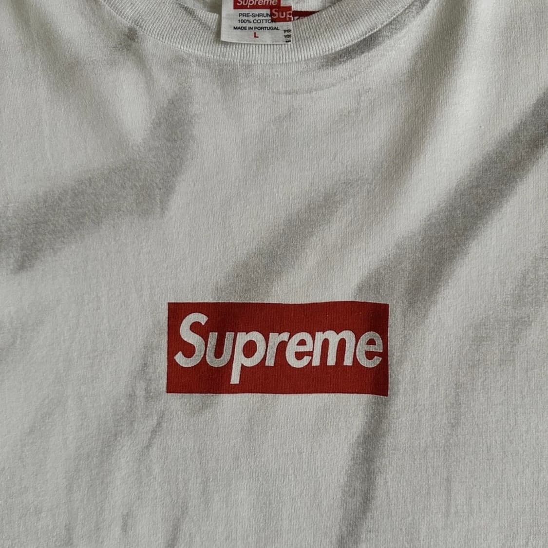 슈프림 mm6 박스로고 반팔 L 상품이미지2