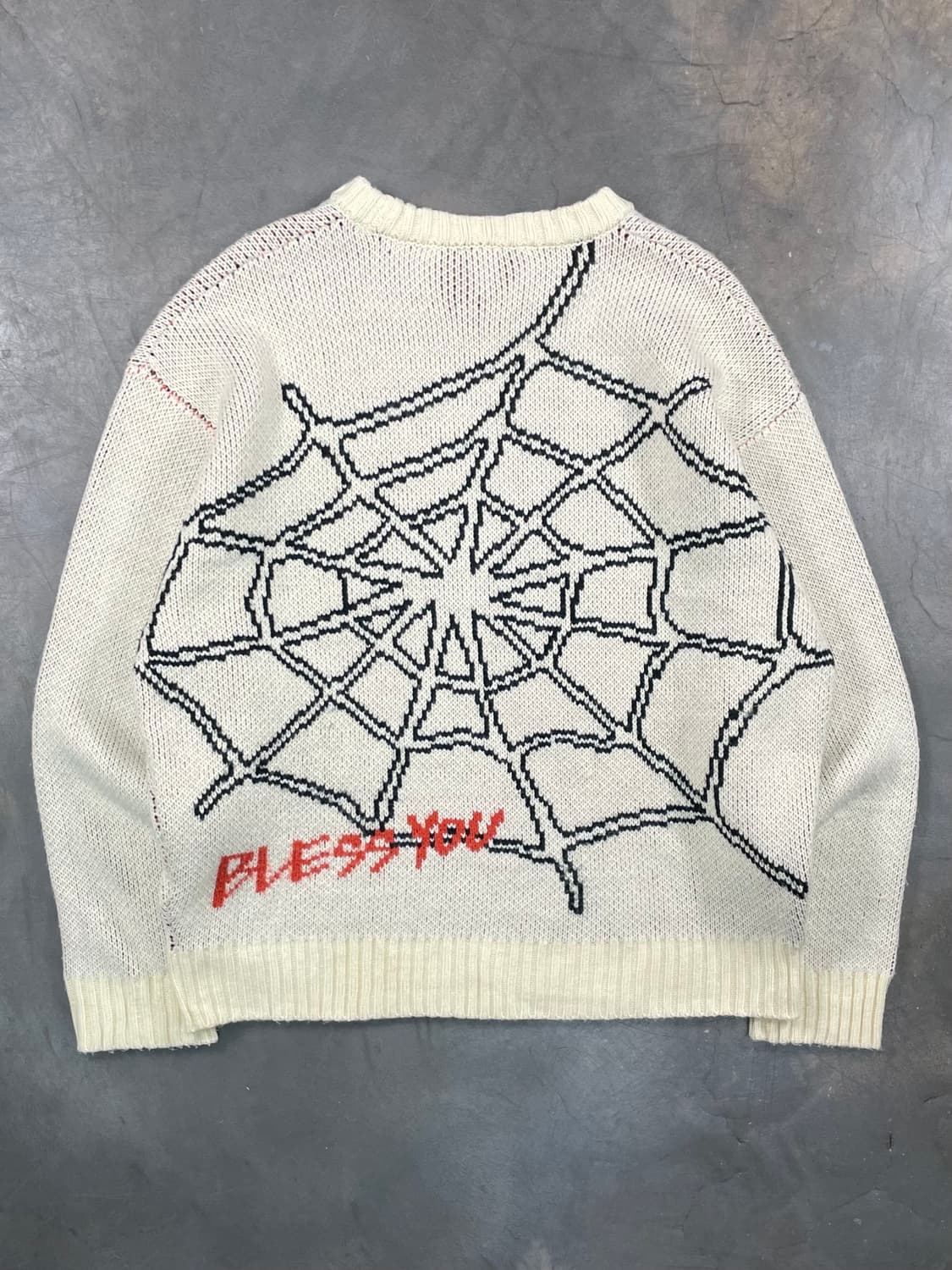 재팬 빈티지 스파이더 웹 헤비 니트 상품이미지1