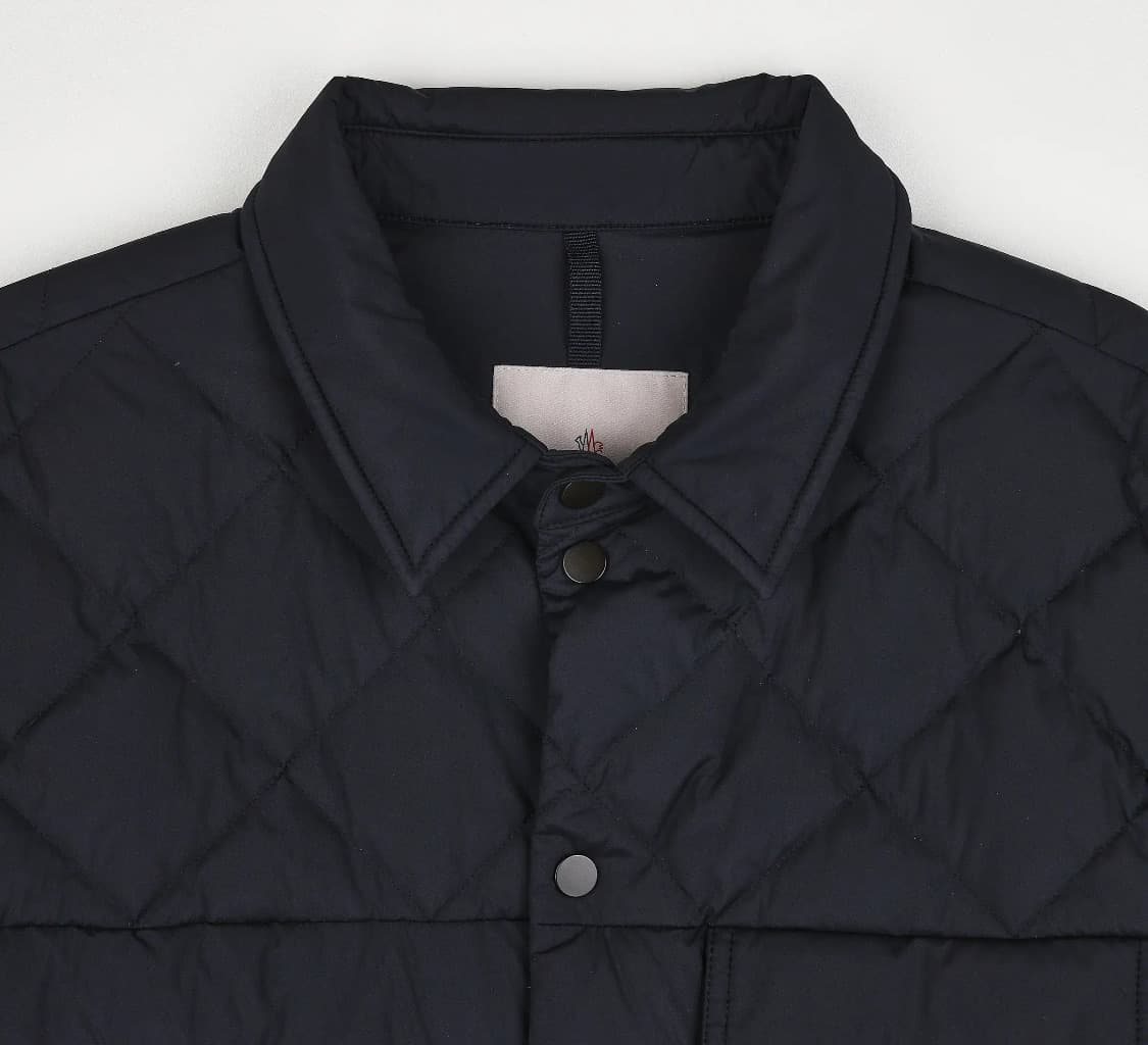 [S급] 몽클레르 리제란 다운 셔츠 자켓 네이비 판매합니다!!! 상품이미지4
