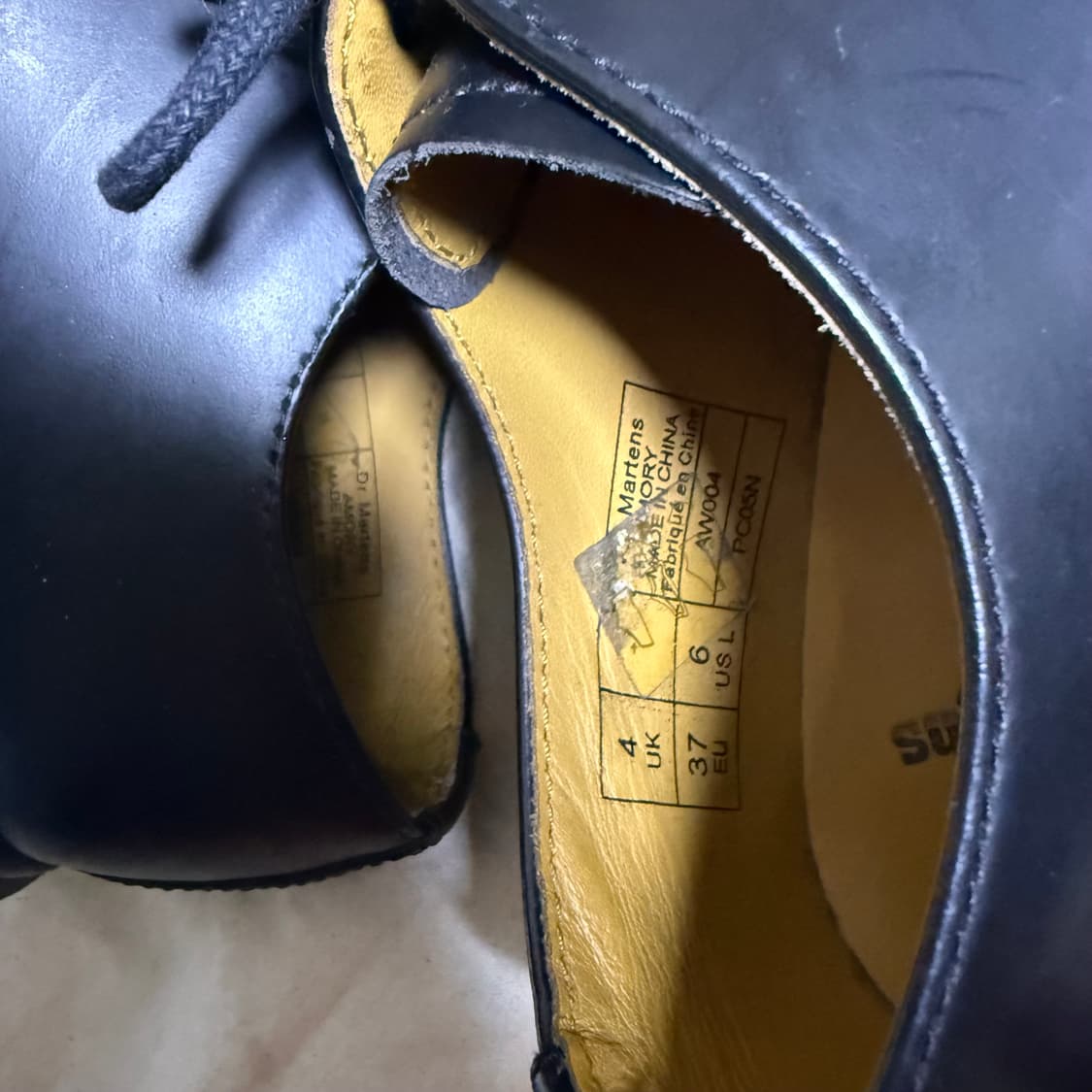 닥터마틴 1461 블랙 무광 아모리 상품이미지4