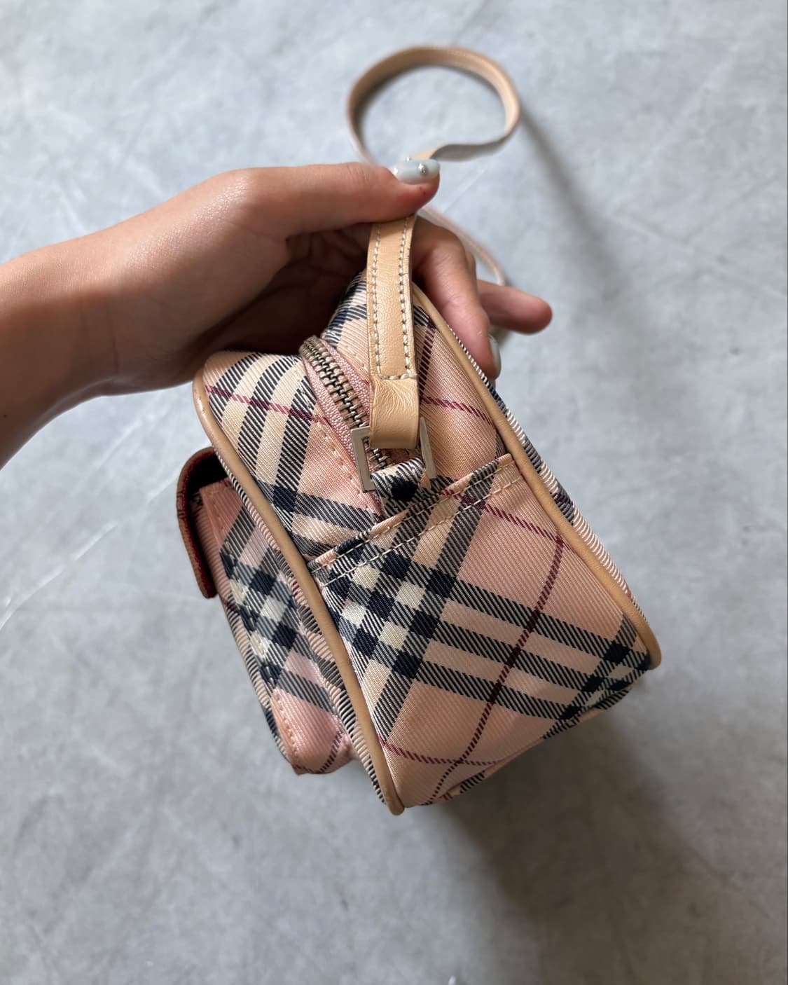 Burberry 버버리 블루라벨 핑크 노바체크 크로스백 상품이미지7
