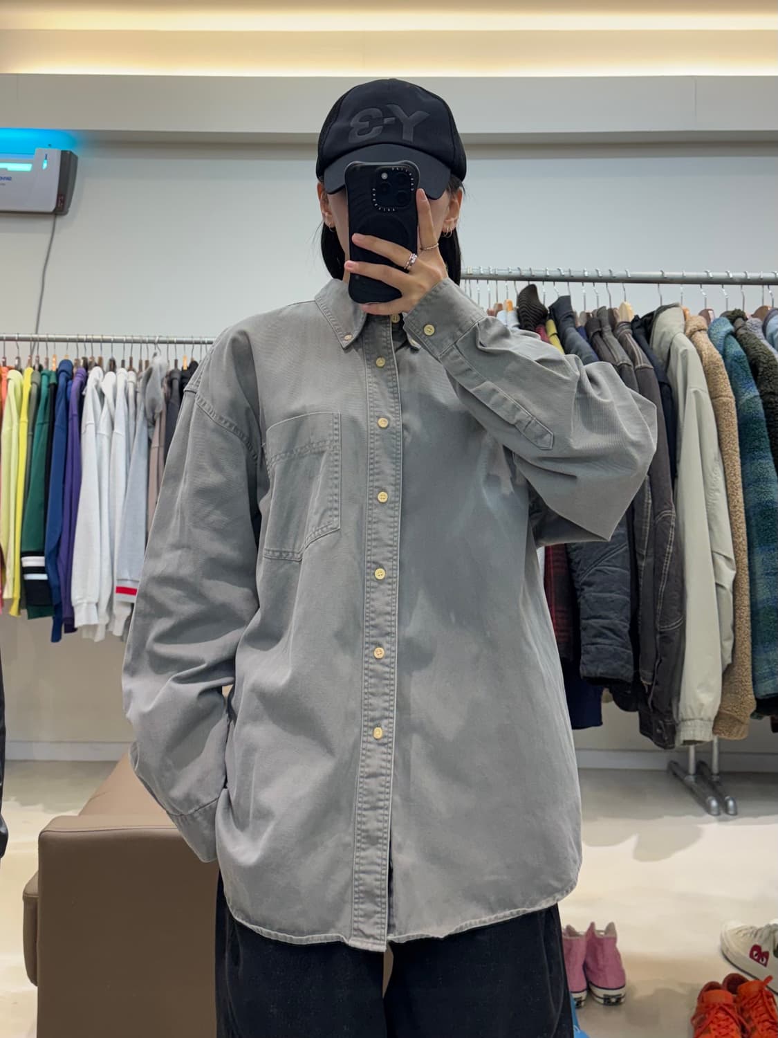 90s 에디바우어 원포켓 셔츠 상품이미지5