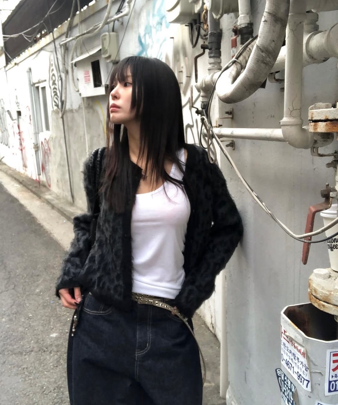 Seoul based 레오파드 가디건  상품이미지2