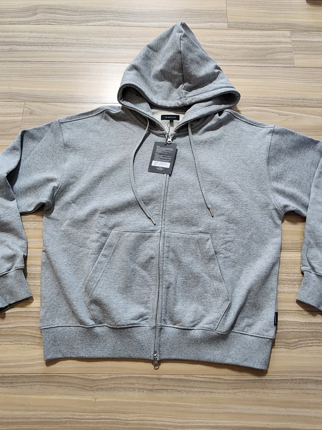 멜란지마스터후드집업자켓L사이즈 상품이미지1