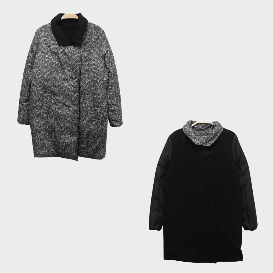 메종 마틴 마르지엘라 리버시블 울 혼방 패딩 코트  60346 상품이미지1