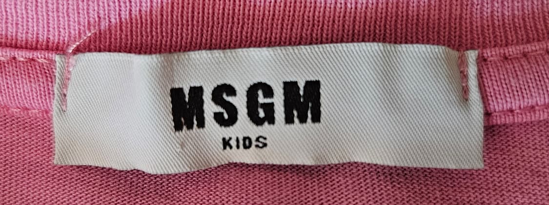 (정품)MSGM 여아 반팔원피스 8Y 상태 특A급 상품이미지3