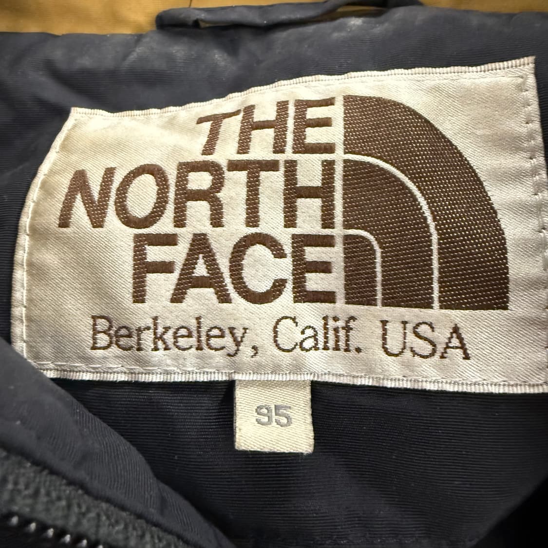[정품/95] 노스페이스 네이비 후드 야상 점퍼 b15 상품이미지5