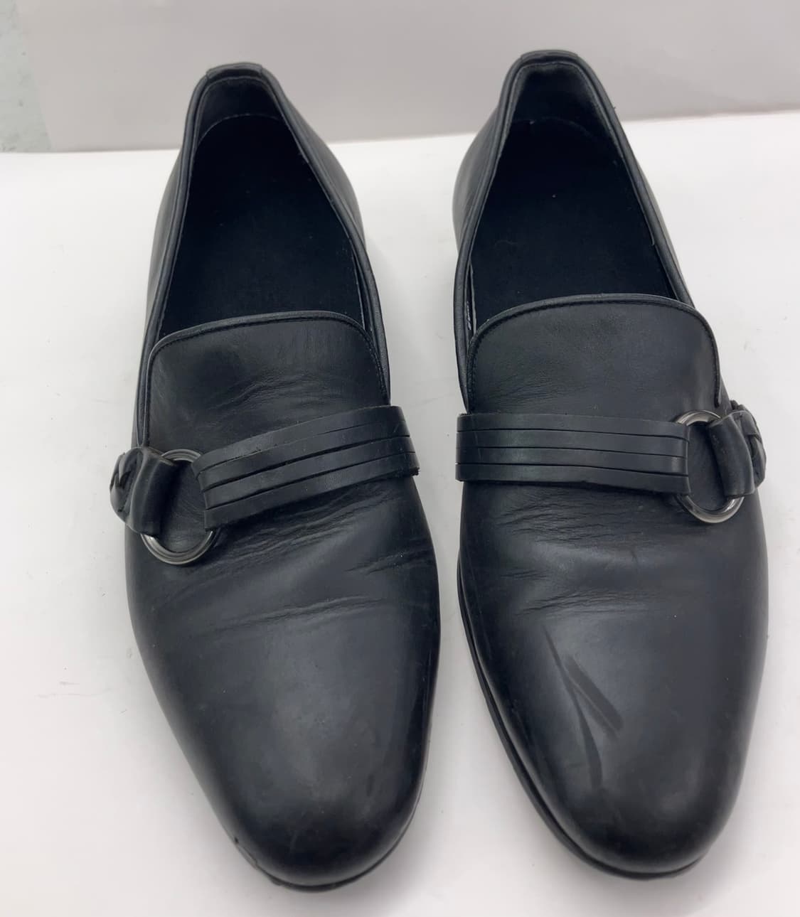 링 트위스트트리밍 레더 로퍼 상품이미지1