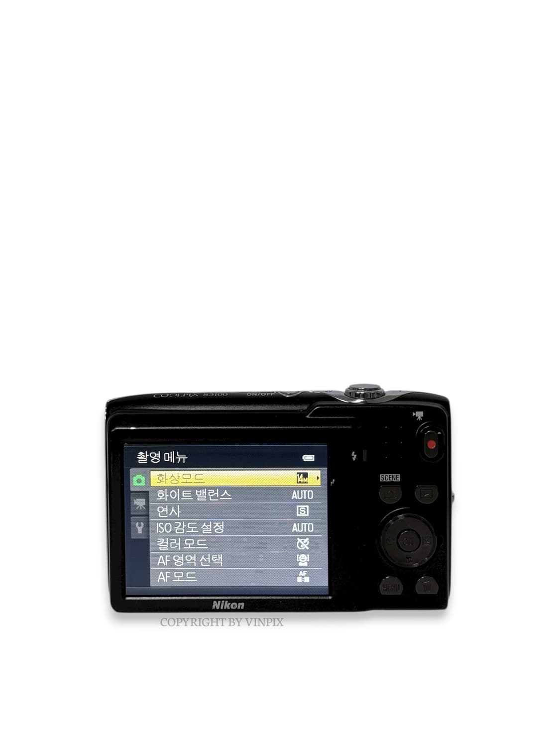 니콘 쿨픽스 s3100(coolpix s3100) 디지털 카메라 디카 상품이미지7