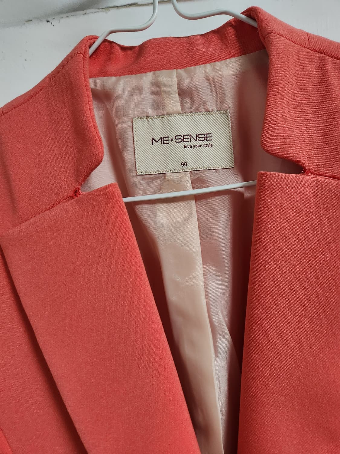 ME-SENSE 오렌지색 여성용 재킷90 상품이미지3