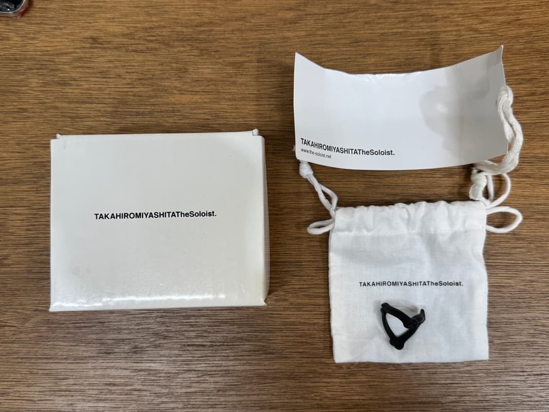 [US9.5] 타카히로미야시타 더 솔로이스트 본쉐입 빅토리 링 블랙  상품이미지7