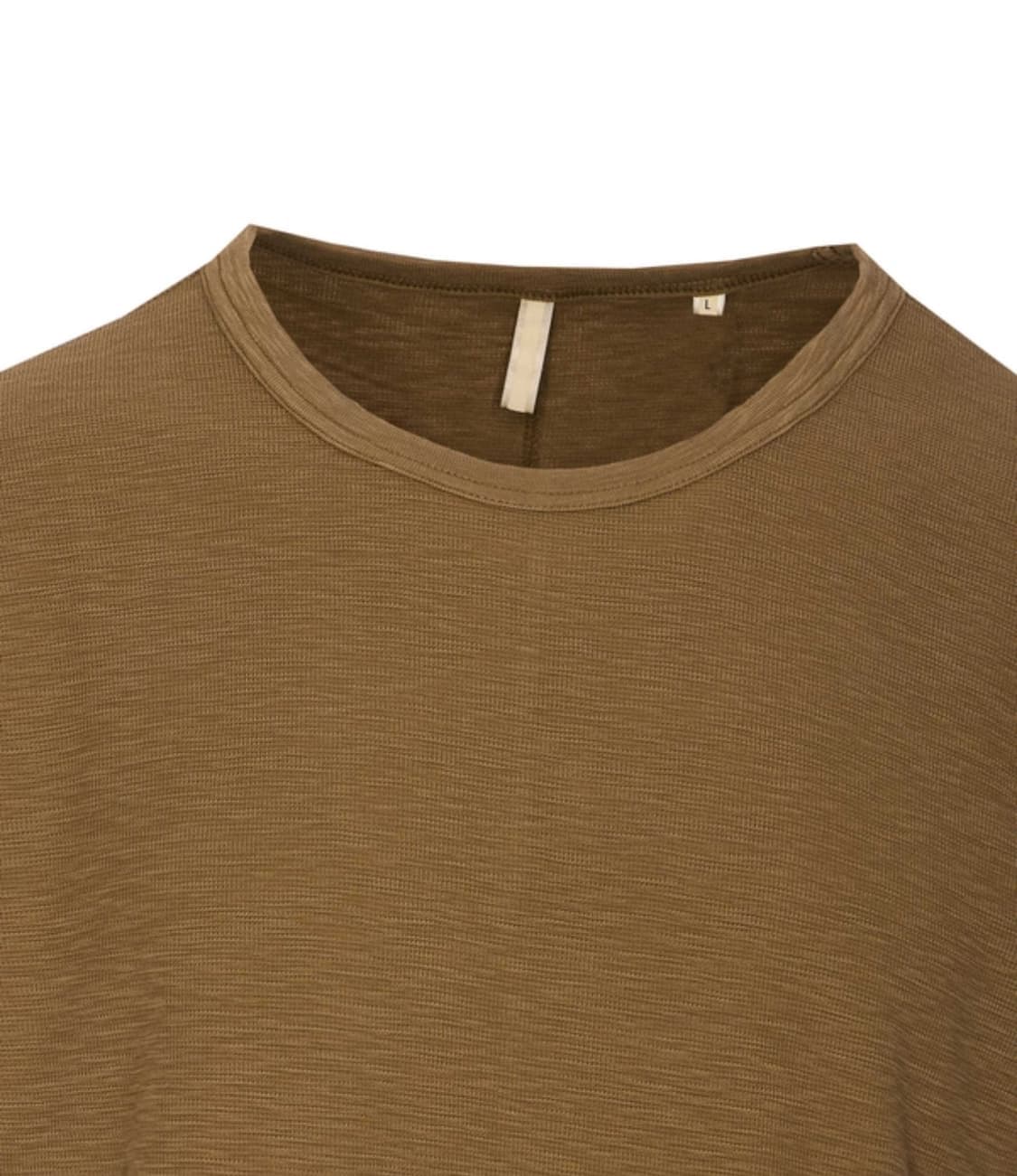 선플라워 김원중 반팔 크루넥 코튼 티셔츠 상품이미지3