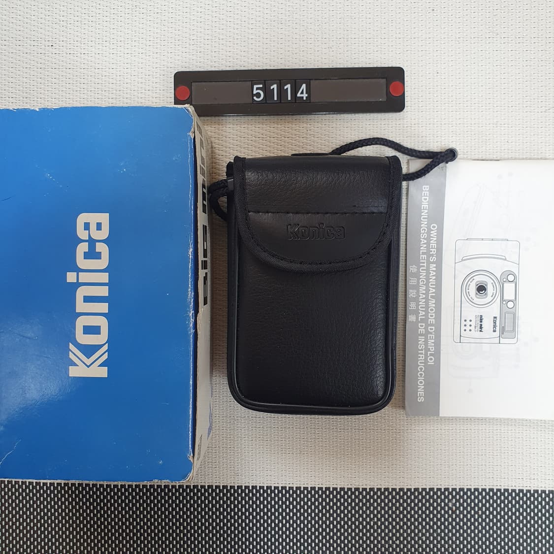 코니카 빅미니 BM-21 필름카메라 박스 상품이미지6