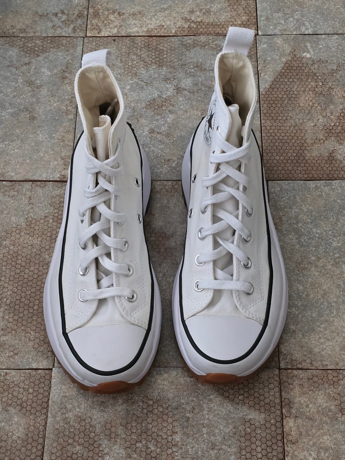 (240)컨버스 런스타 하이크 하이 화이트 상품이미지2