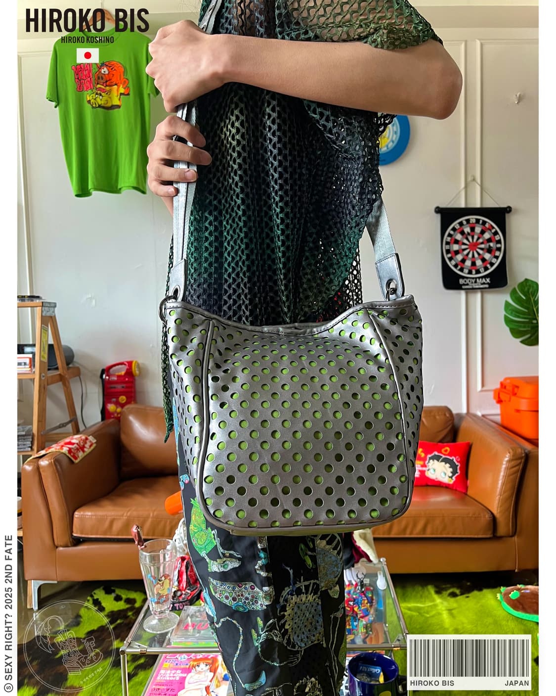 HIROKO BIS by KOSHINO Punching Cross Bag 상품이미지1