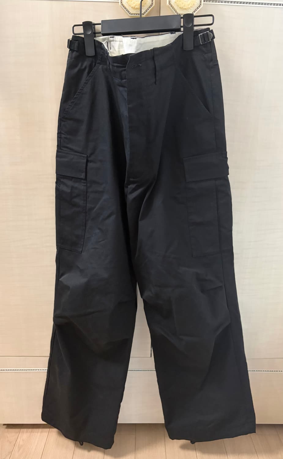 [2] 하프시코드 마운틴 카고팬츠 블랙 상품이미지3