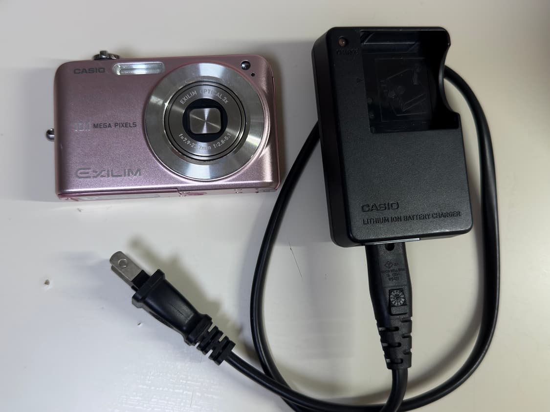 카시오 엑슬림 z1050 핑크 상품이미지2