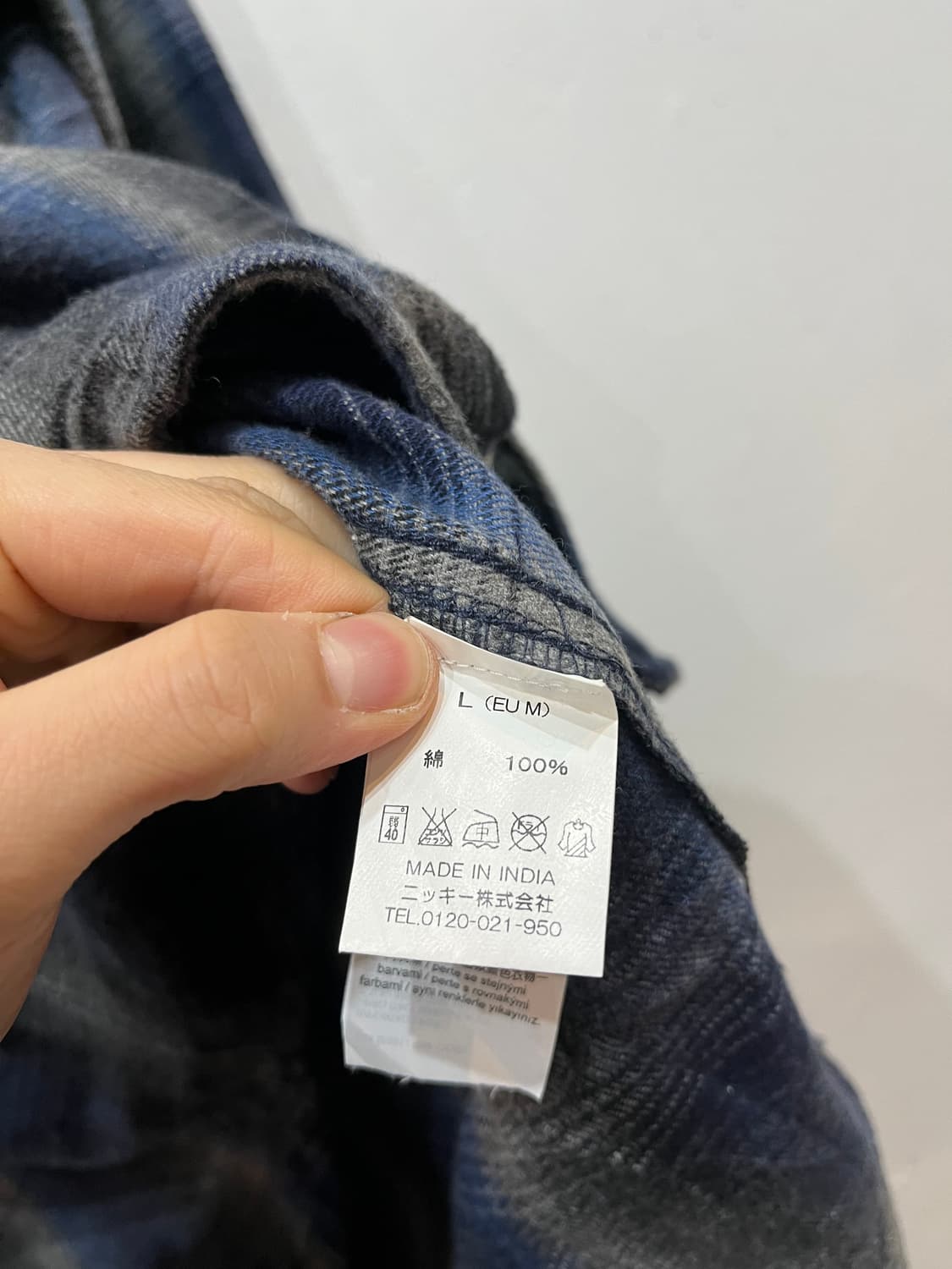 ONEILL 오닐 체크 플란넬 셔츠 상품이미지5