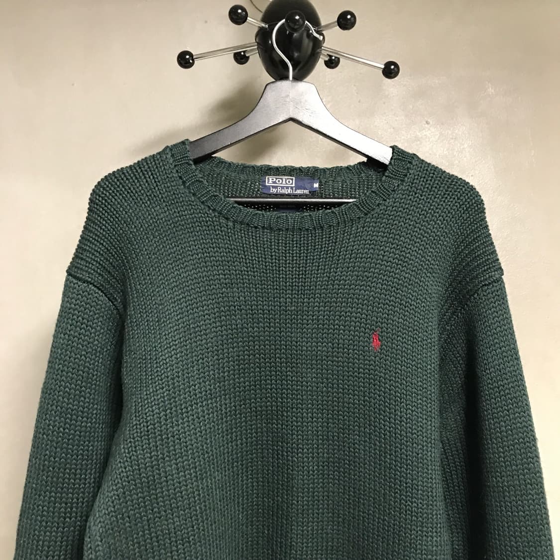폴로 랄프로렌 그린 니트 M 상품이미지2