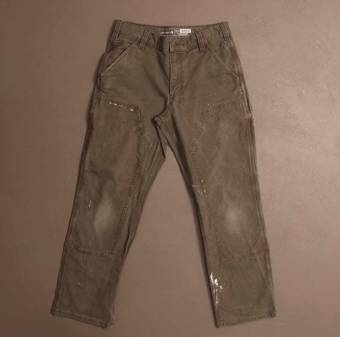 Carhartt double knit work pants khaki 상품이미지2