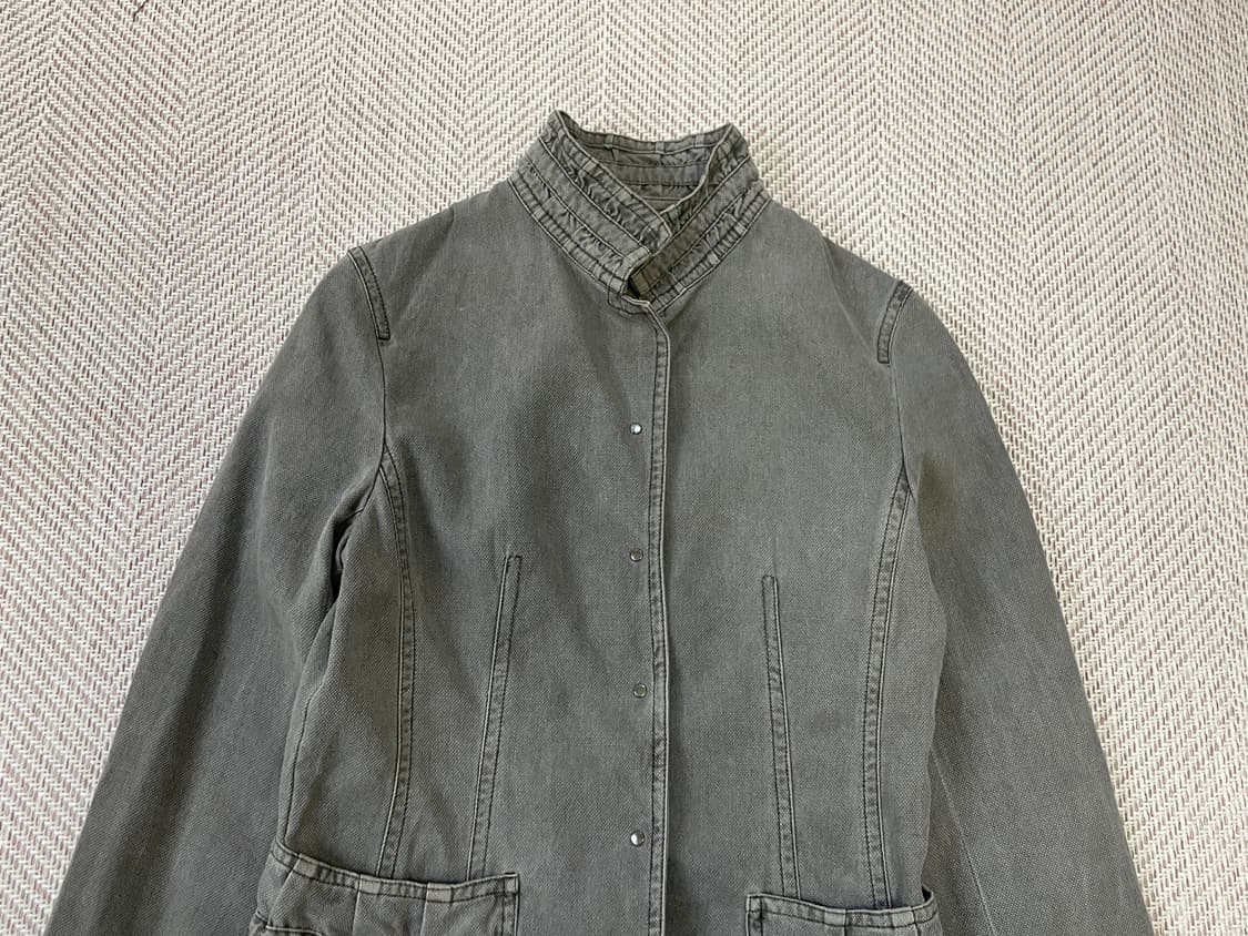 히로코비스 셔링 포켓 스트럭처 자켓  J03374 상품이미지3