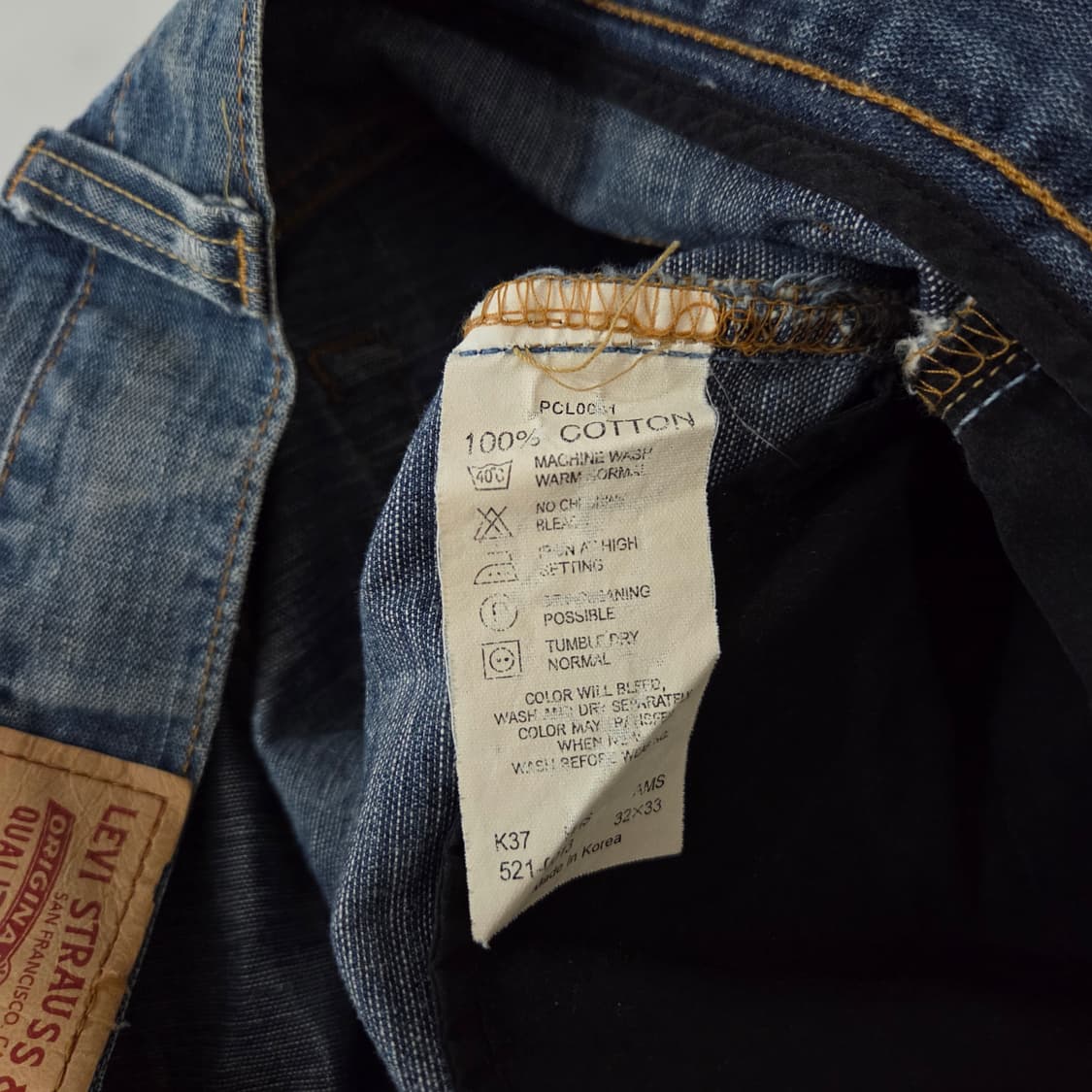 리바이스 521 데님팬츠 82/84 상품이미지7