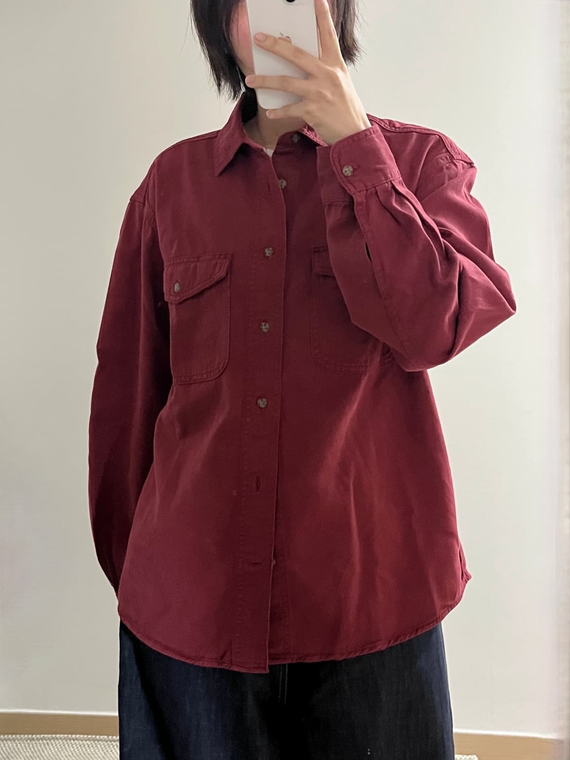 gap 갭 데님 셔츠 M 상품이미지1