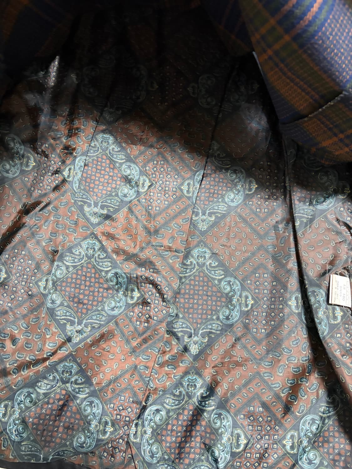 100) 00s 빈티지 램스킨 양가죽 필드자켓 카코트 상품이미지5