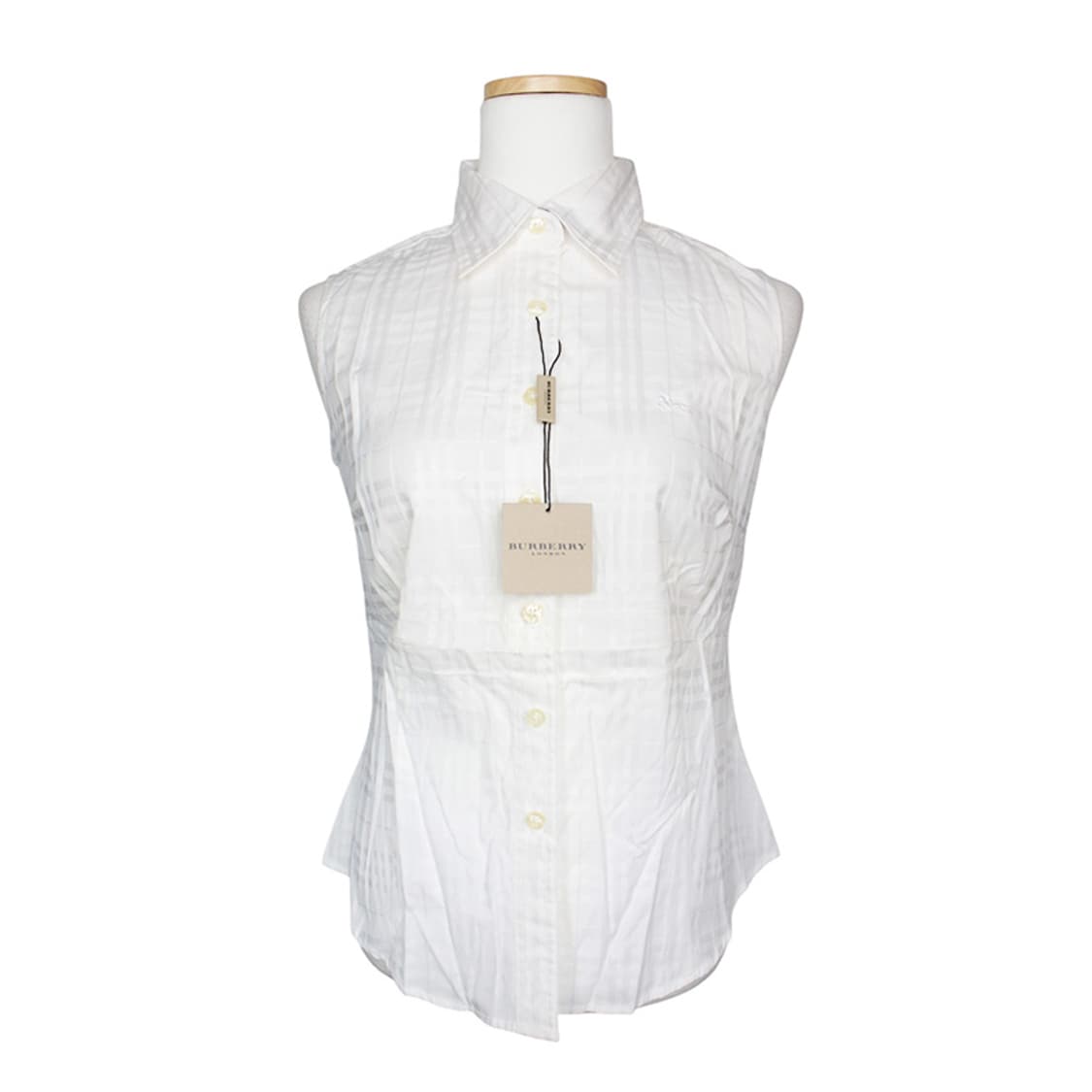 버버리 아이보리 나시 셔츠 44 상품이미지1