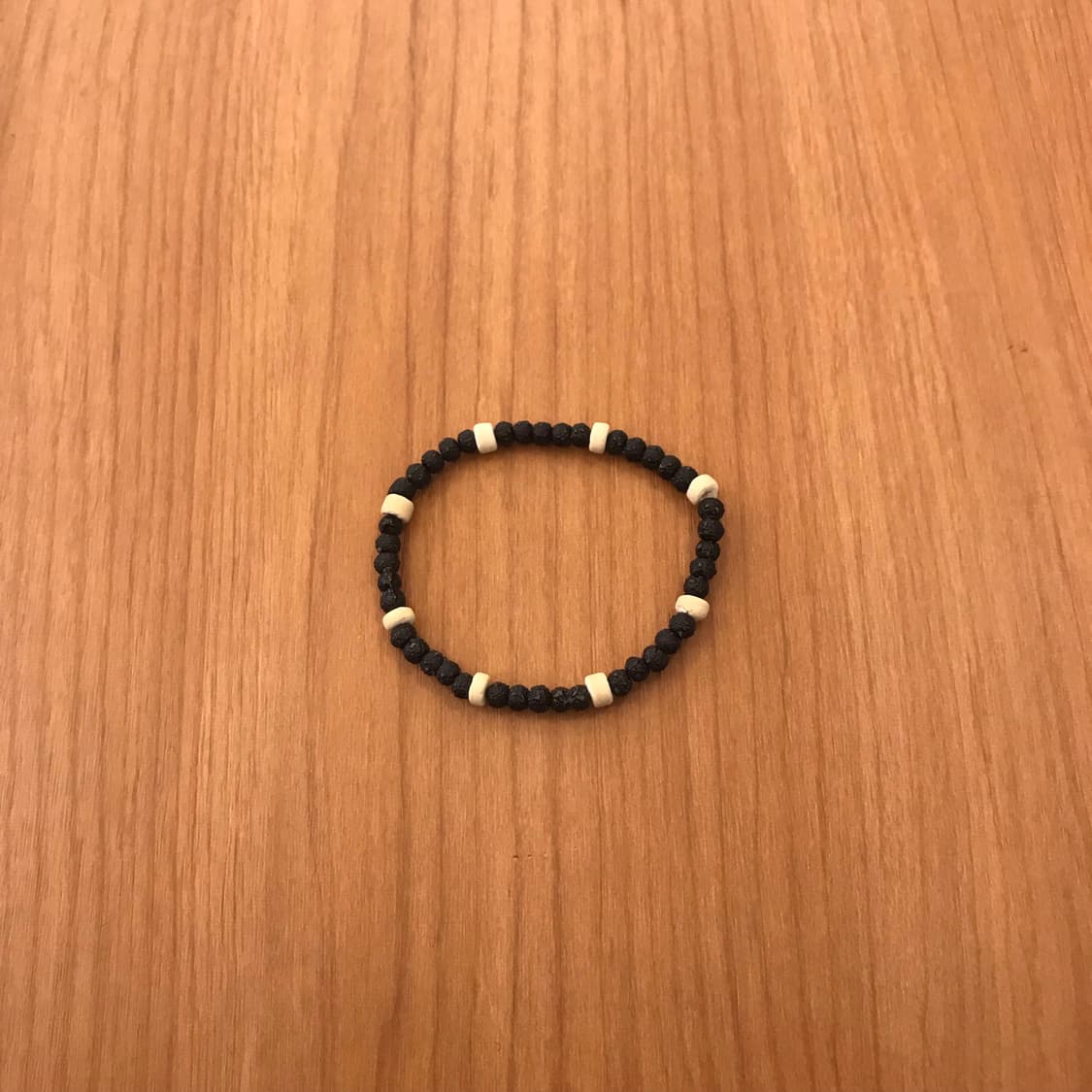 빈티지 블랙 우드 비즈  팔찌 상품이미지3
