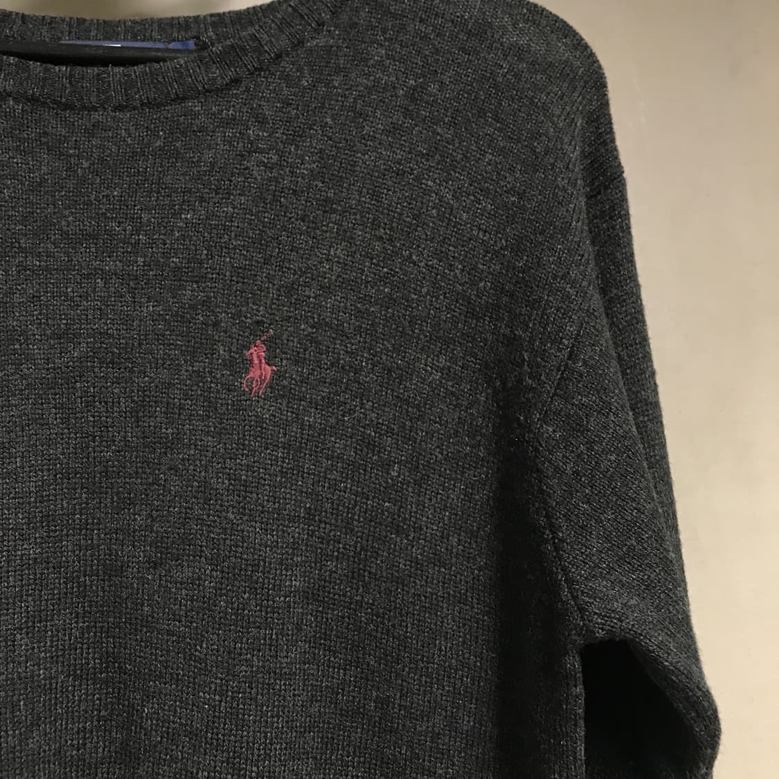 폴로 랄프로렌 니트 차콜 L 상품이미지4