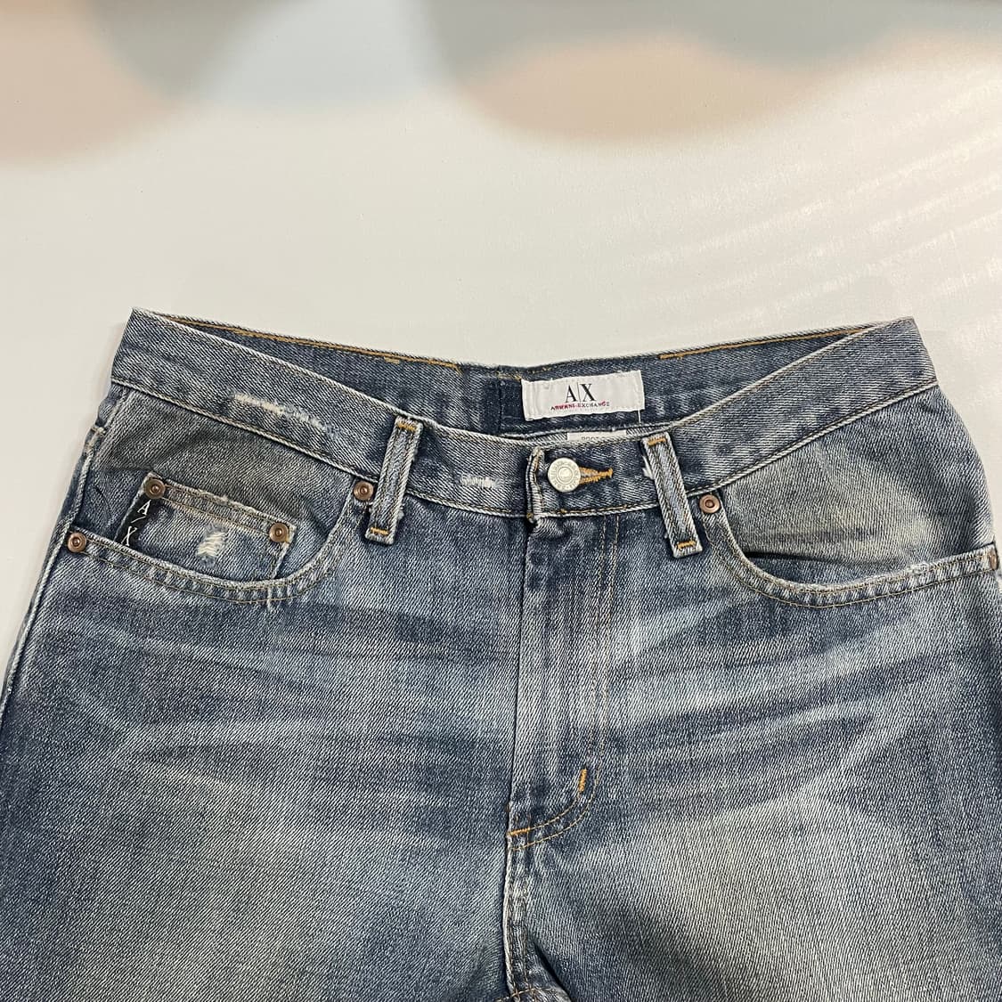 아르마니 익스체인지 워크 데님팬츠 상품이미지7