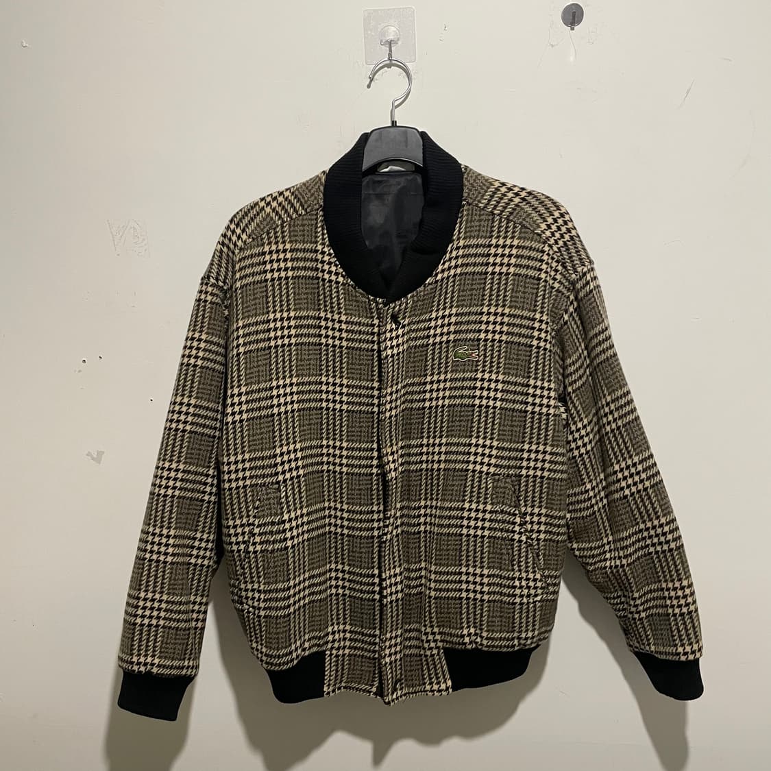 라코스테 울 체크 자켓 상품이미지1