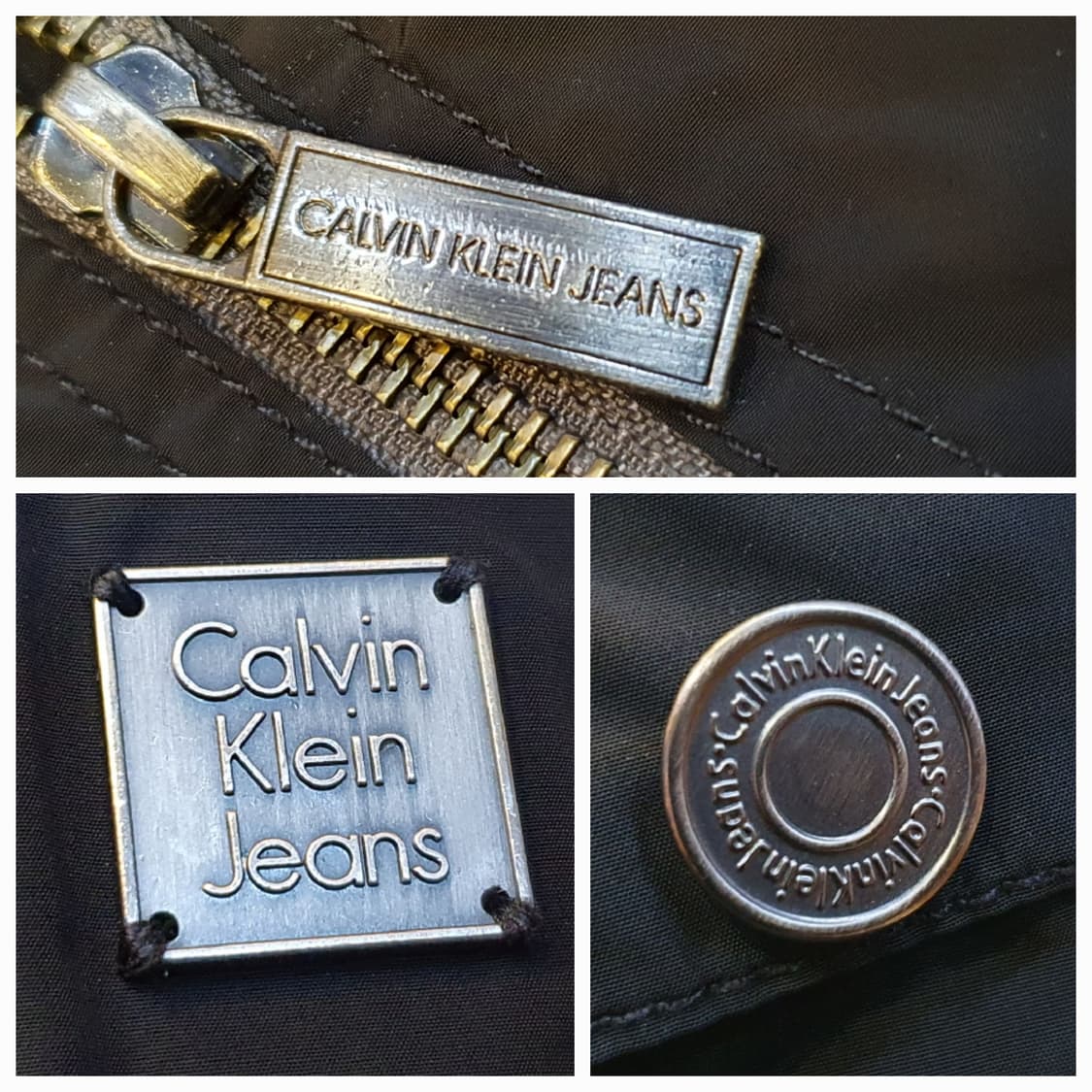 100.캘빈클라인 퀼팅 패딩점퍼  상품이미지4