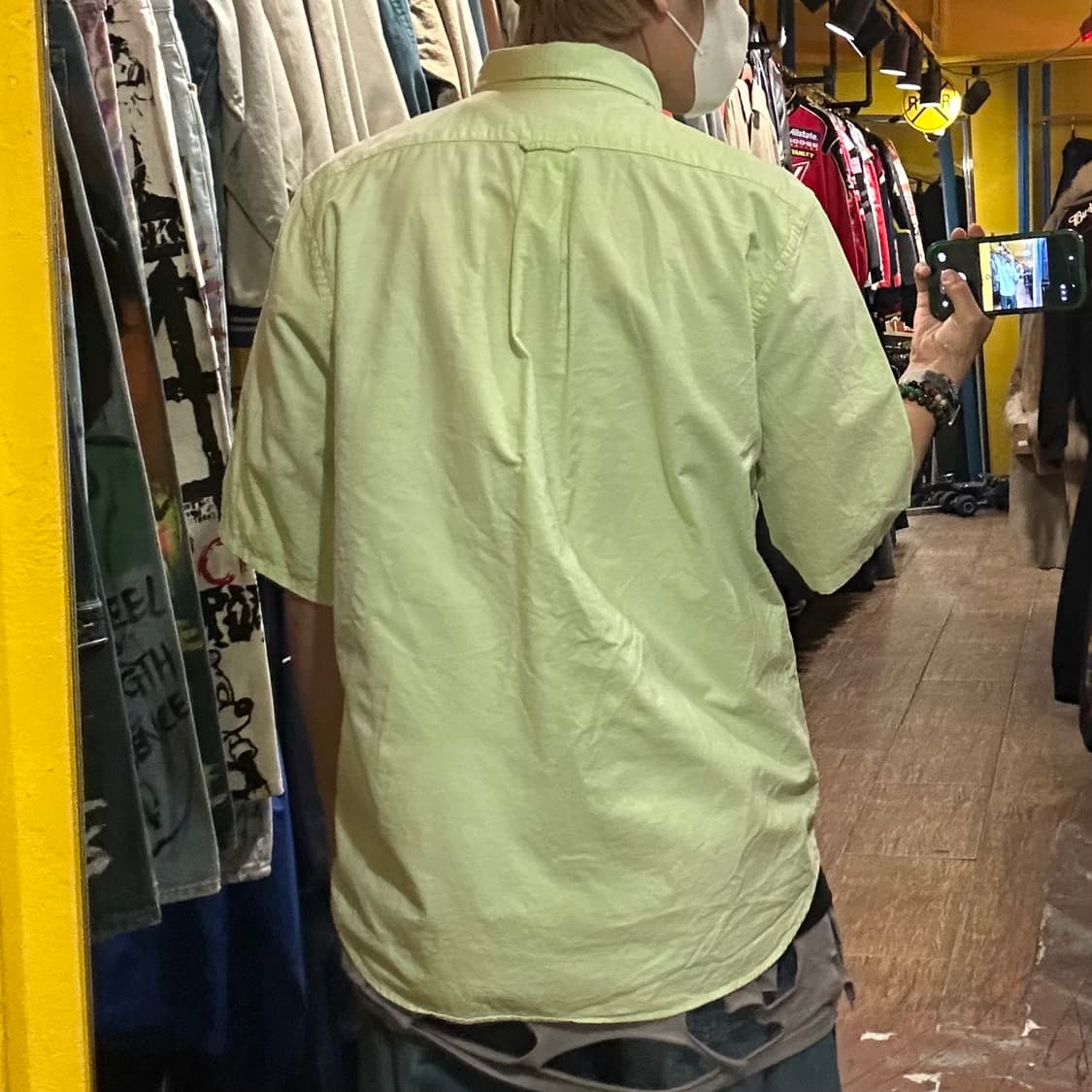 [HI] 칼하트 반팔 셔츠 옐로우그린 상품이미지5